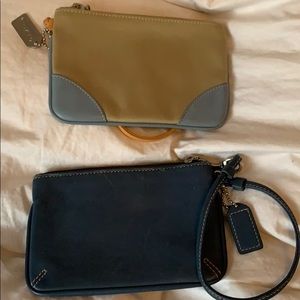 Coach wristlets